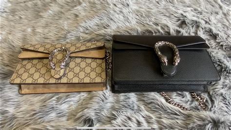 gucci dionysus medium vs small